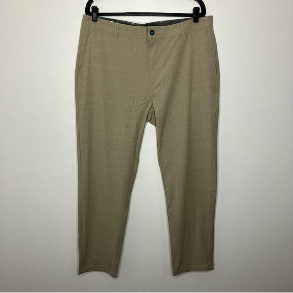 NWT LINKSOUL Chino Boardwalker Pant Khaki 38x30 Beige - Picture 2 of 7